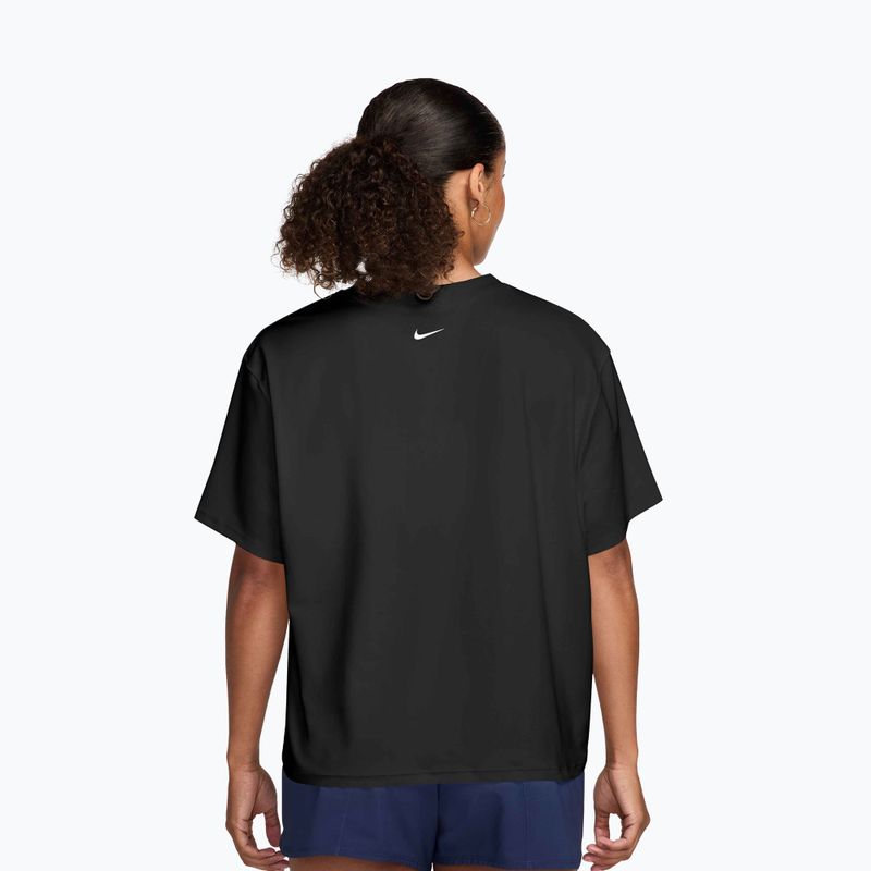 Koszulka treningowa damska Nike Pro Dri-Fit Loose black/white 2