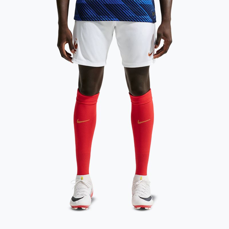 Spodenki piłkarskie męskie Nike FFF 2026 Stadium Home Soccer Replica white/metallic copper