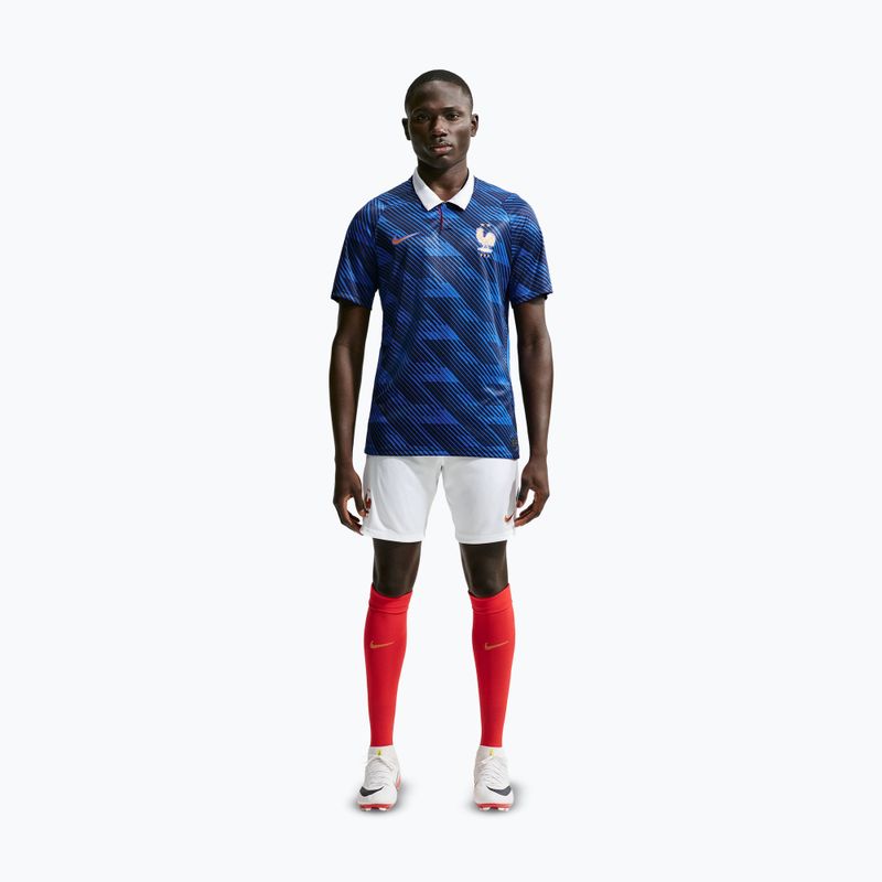 Spodenki piłkarskie męskie Nike FFF 2026 Stadium Home Soccer Replica white/metallic copper 2