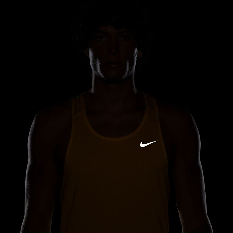 Koszulka do biegania męska Nike Fast Dri-Fit laser orange 4