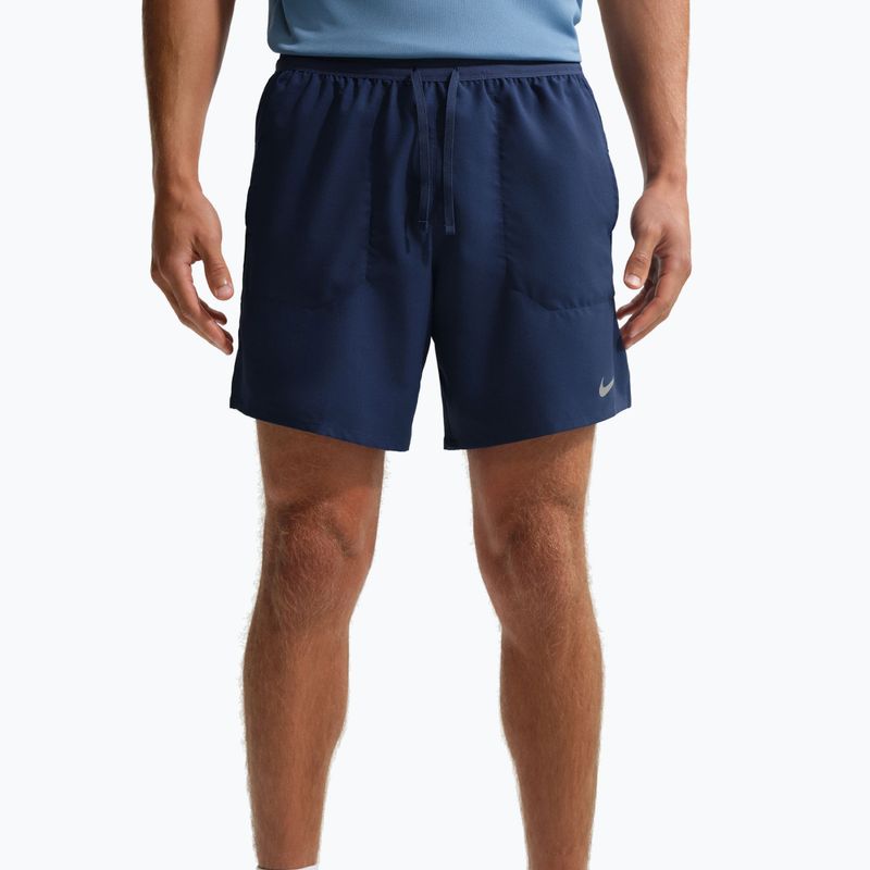 Spodenki do biegania męskie Nike Stride Dri-Fit Brief-Lined 7" midnight navy