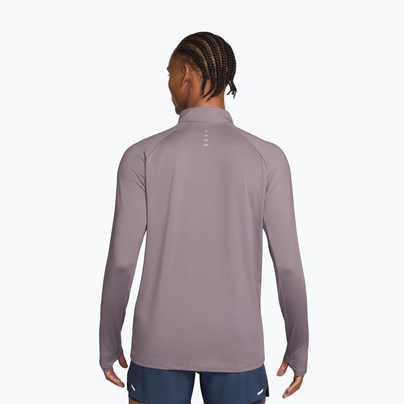 Bluza do biegania męska Nike Stride 1/4 Zip Dri-Fit light violet ore 2