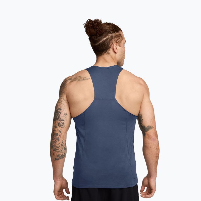 Koszulka do biegania męska Nike Fast Dri-Fit diffused blue 2