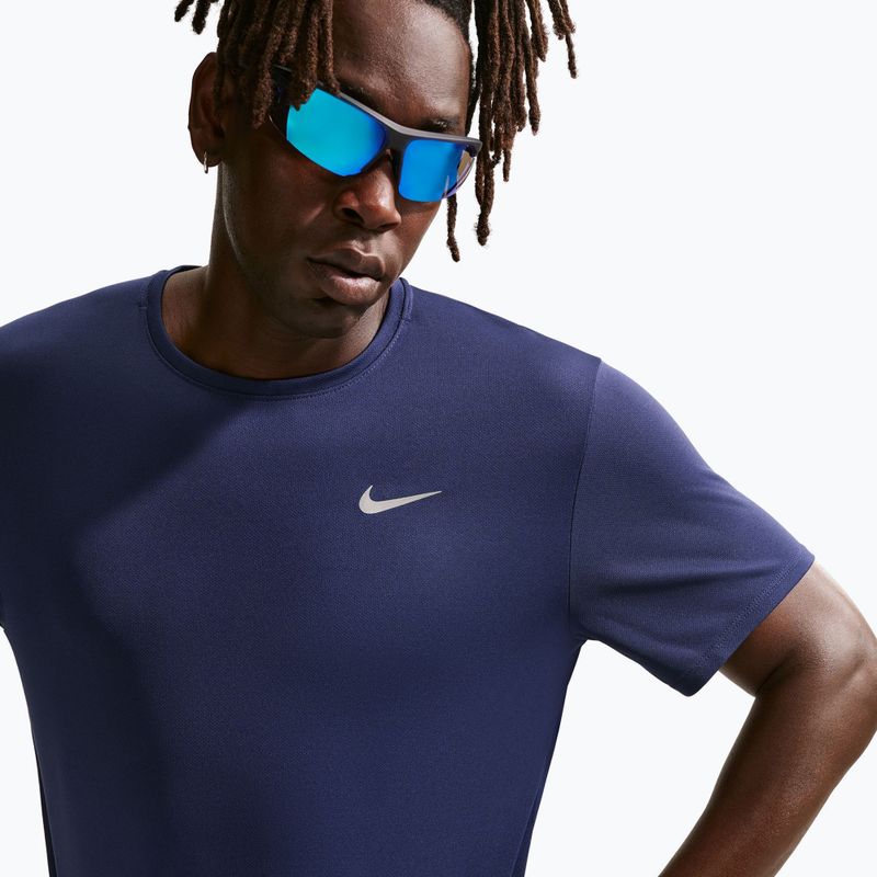 Koszulka do biegania męska Nike Miler Dri-Fit UV midnight navy 5