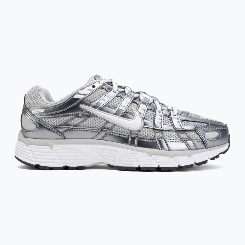 Buty damskie Nike P-6000 grey fog/metallic cool grey/cool grey/white 2
