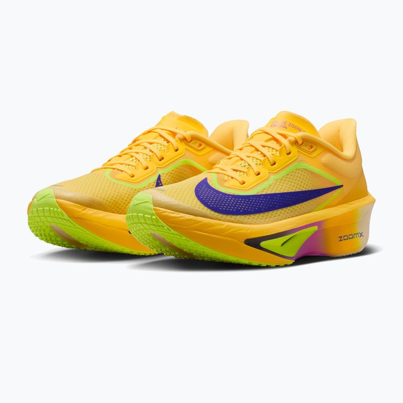 Buty do biegania damskie Nike Zoom Fly 6 citron pulse/volt ice/indigo burst 3