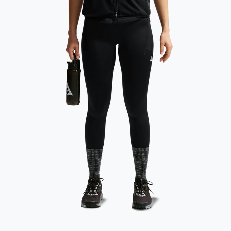 Legginsy do biegania damskie Nike ACG black/summit white