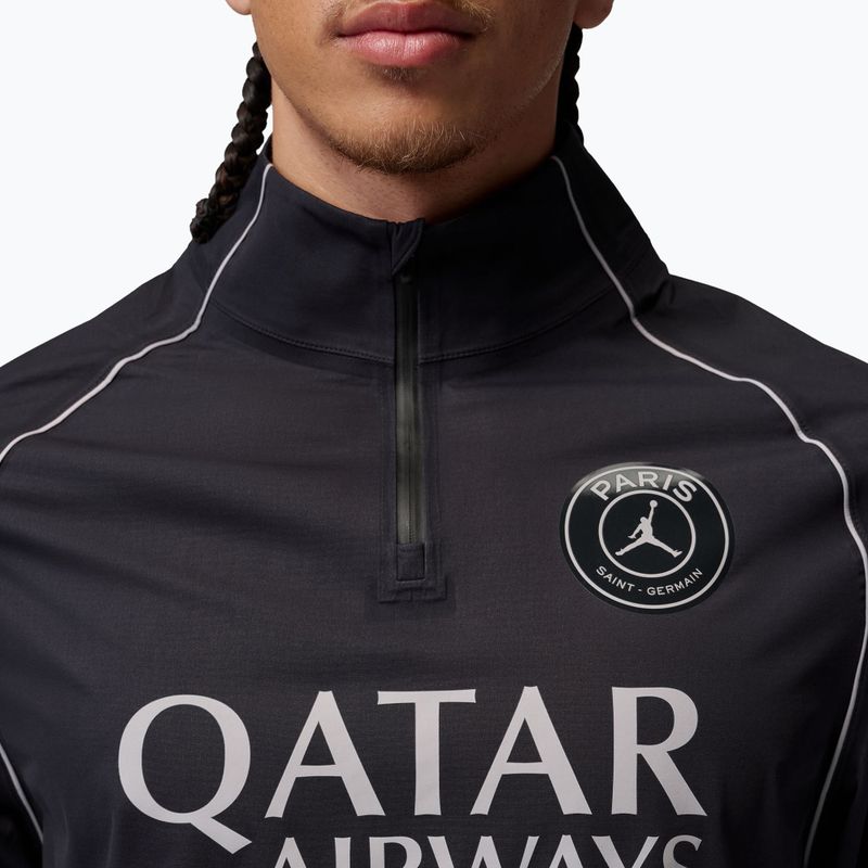 Longsleeve piłkarski męski Nike Paris Saint-Germain Strike Elite SE Aerogami Shell Top black/black/atmosphere grey 5