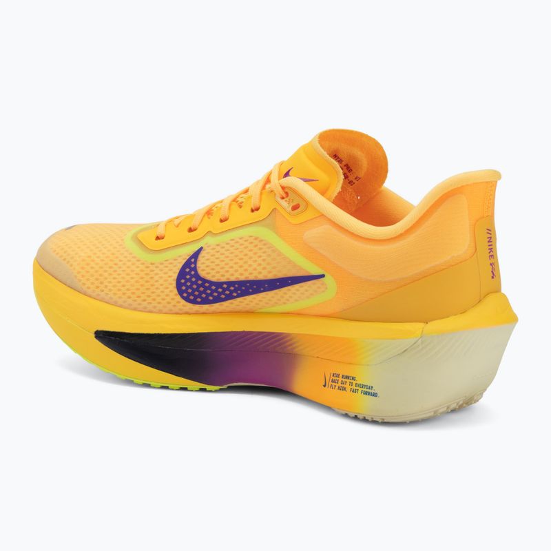 Buty do biegania męskie Nike Zoom Fly 6 citron pulse/volt ice/indigo burst 3