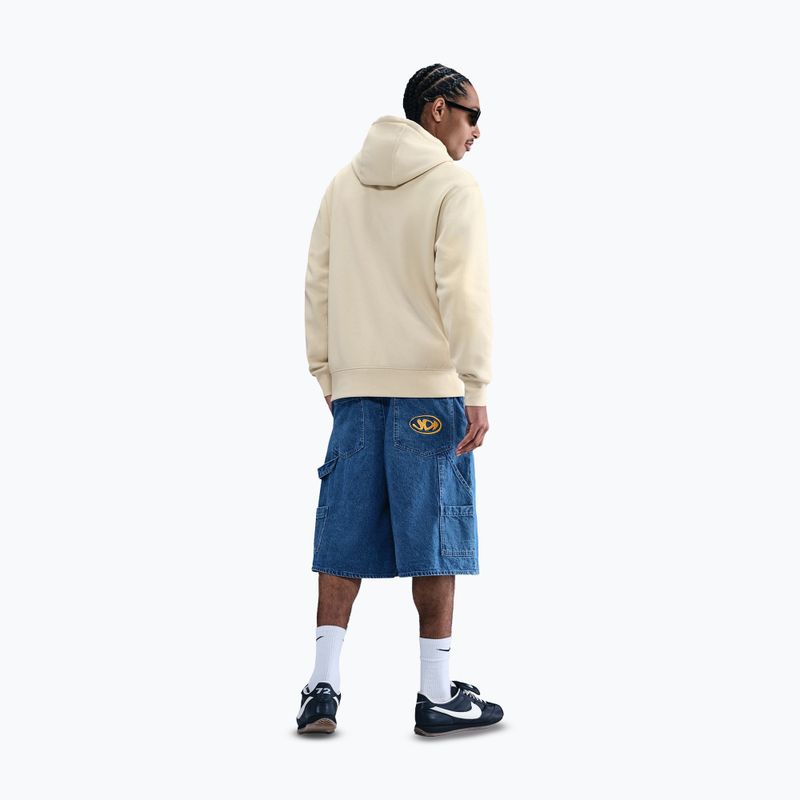 Bluza męska Nike Club Pullover Hoodie light khaki/light khaki/white 3