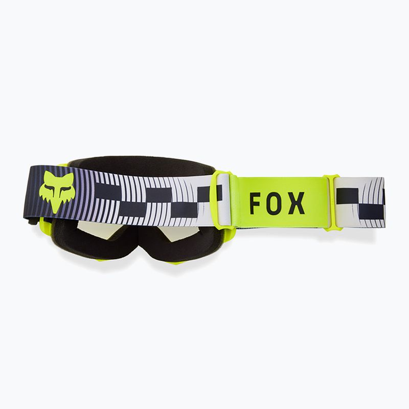 Gogle rowerowe Fox Racing Main Collect grey/yellow/mirror 2