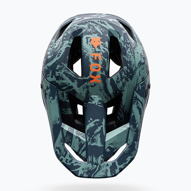 Kask rowerowy Fox Racing Rampage Img Print arctic blue 5