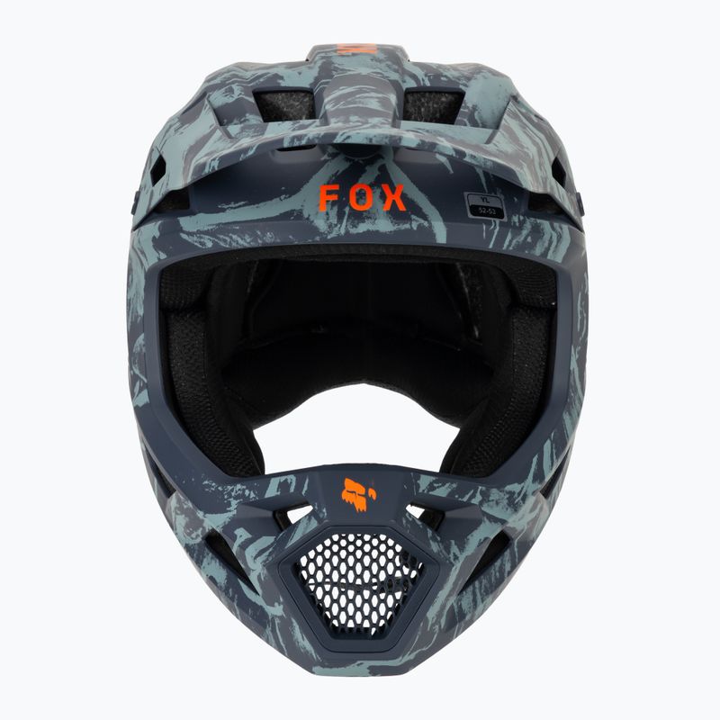 Kask rowerowy dziecięcy Fox Racing Rampage Image Print Jr arctic blue 2