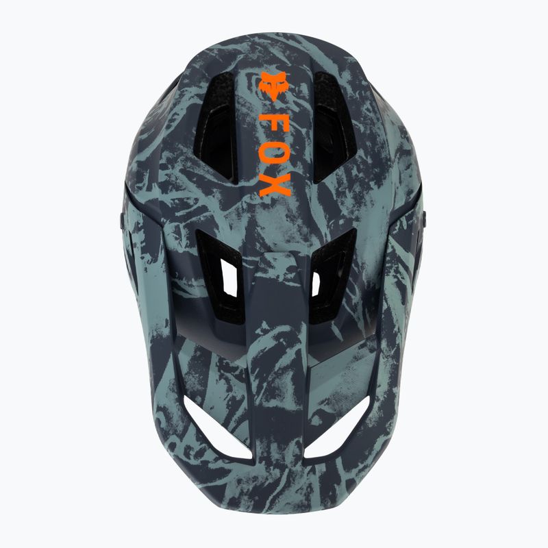 Kask rowerowy dziecięcy Fox Racing Rampage Image Print Jr arctic blue 6