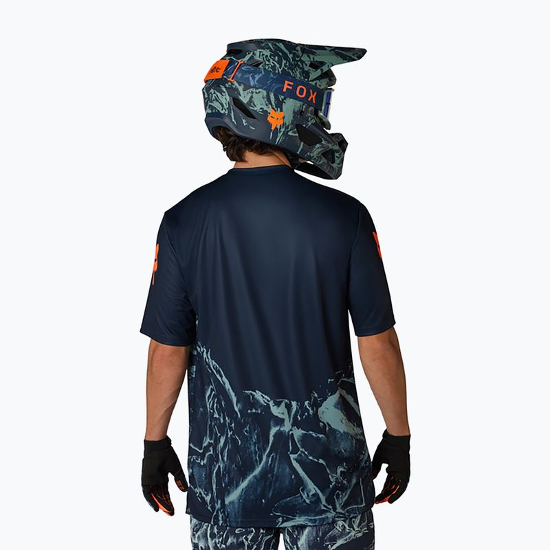 Koszulka rowerowa męska Fox Racing Ranger Image Print arctic blue 2