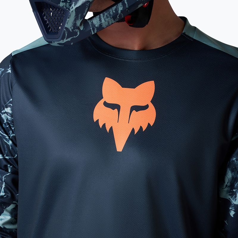 Longsleeve rowerowy męski Fox Racing Ranger Image Print arctic blue 3