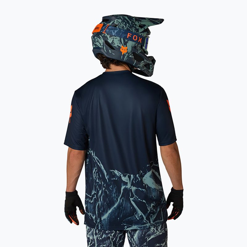 Koszulka rowerowa dziecięca Fox Racing Ranger Image Print Jr arctic blue 2