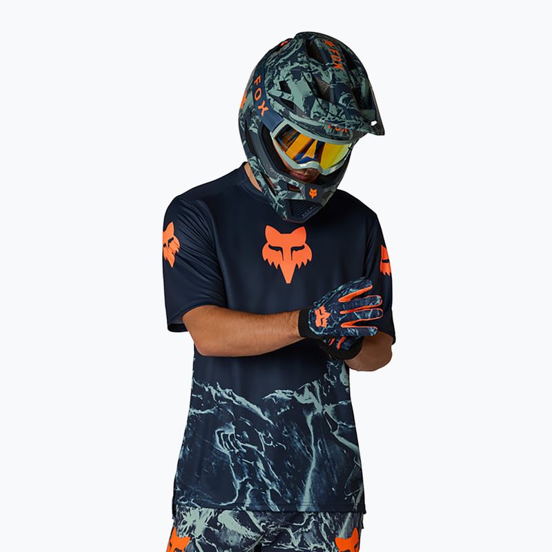 Koszulka rowerowa dziecięca Fox Racing Ranger Image Print Jr arctic blue 3