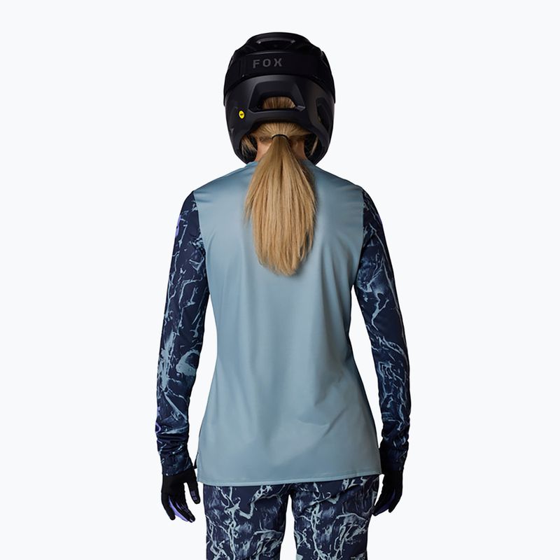 Longsleeve rowerowy damski Fox Racing Ranger Image Print arctic blue 2