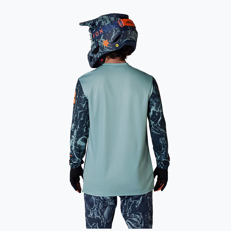 Longsleeve rowerowy dziecięcy Fox Racing Ranger Image Print Jr arctic blue 2