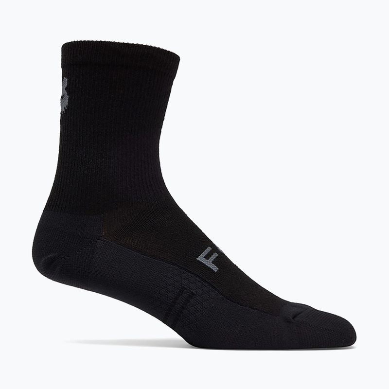 Skarpety męskie Fox Racing 6" Flexair Merino Sock Black