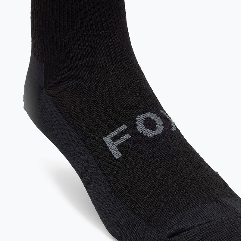 Skarpety męskie Fox Racing 6" Flexair Merino Sock Black 2