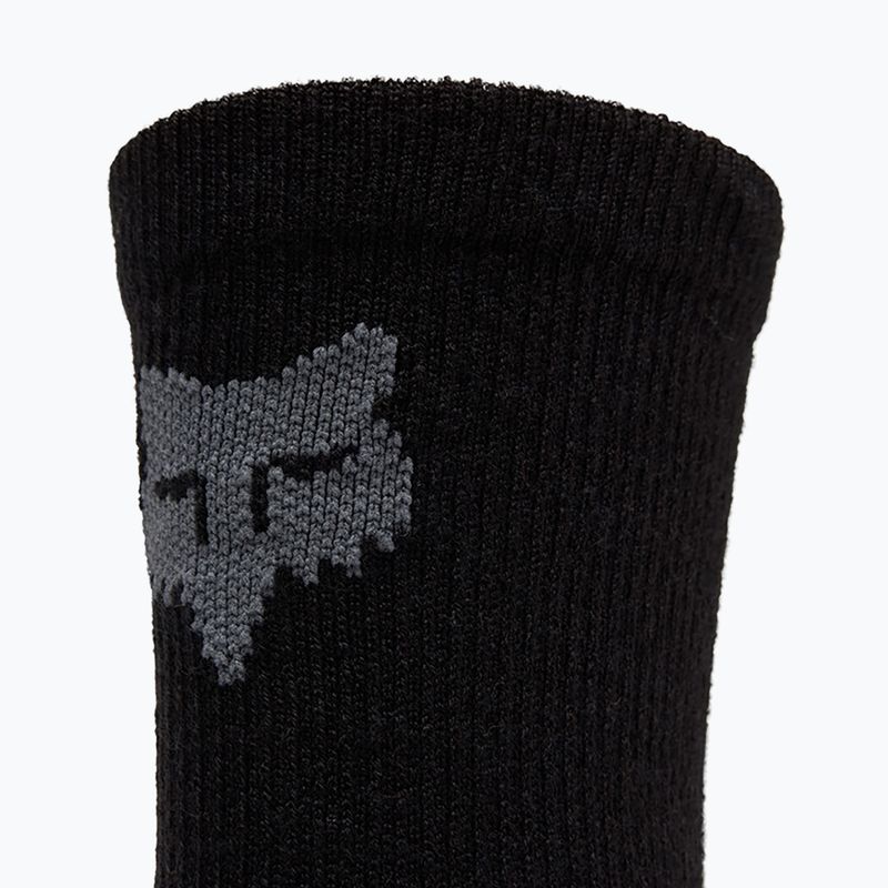 Skarpety męskie Fox Racing 6" Flexair Merino Sock Black 4