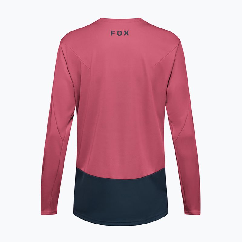Longsleeve rowerowy męski Fox Racing Ranger Fox Head berry 2