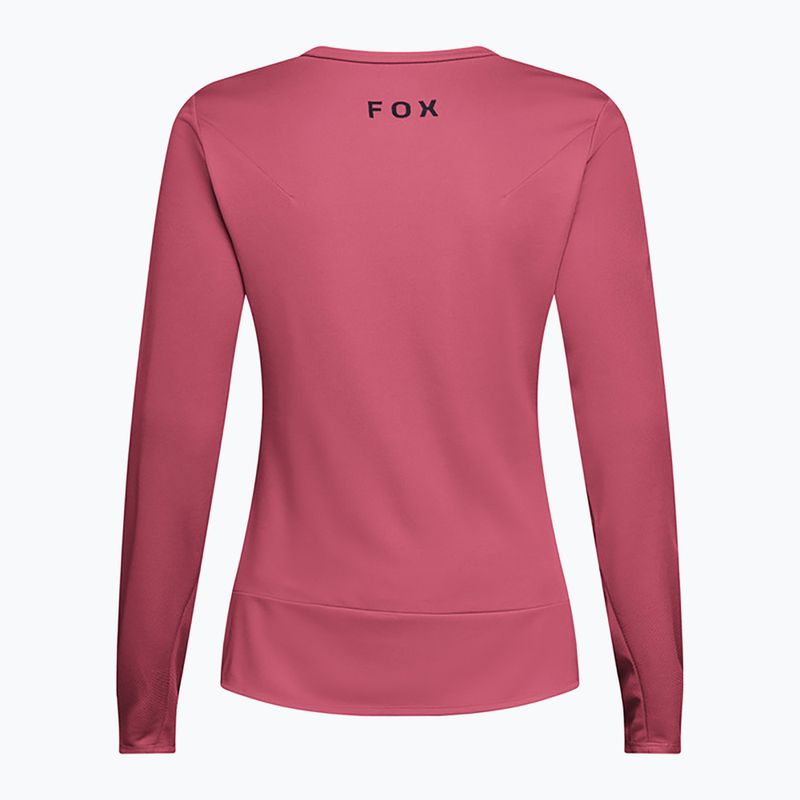 Longsleeve rowerowy damski Fox Racing Ranger Fox Head W berry 2