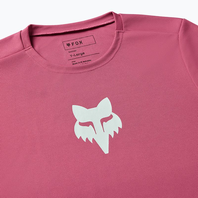 Longsleeve rowerowy dziecięcy Fox Racing Ranger Fox Head Jr berry 3