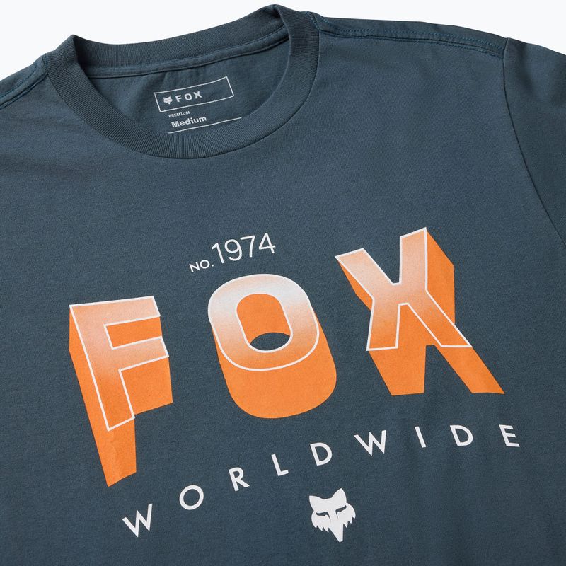 Koszulka męska Fox Racing Block 195 Original deep cobalt 3
