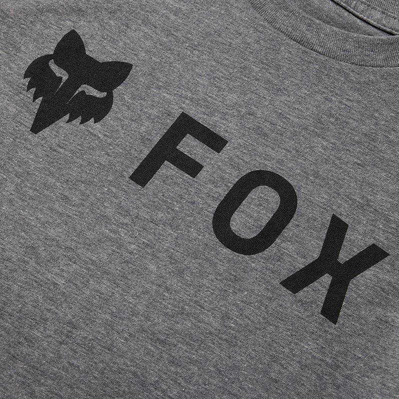 Koszulka dziecięca Fox Racing Absolute Jr heather dark grey 4