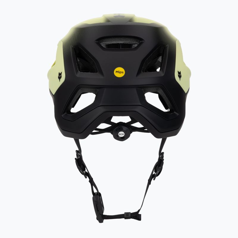 Kask rowerowy Fox Racing Speedframe Pro Backfade lime 4