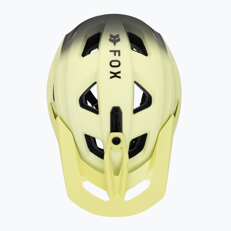 Kask rowerowy Fox Racing Speedframe Pro Backfade lime 6