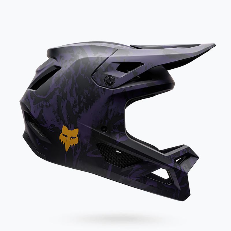 Kask rowerowy Fox Racing Rampage Img Print plum 2