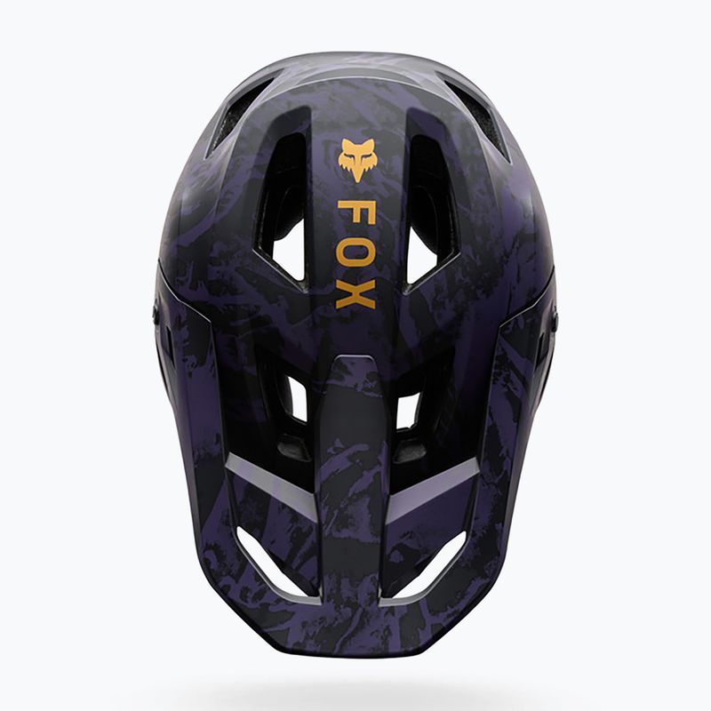 Kask rowerowy Fox Racing Rampage Img Print plum 5