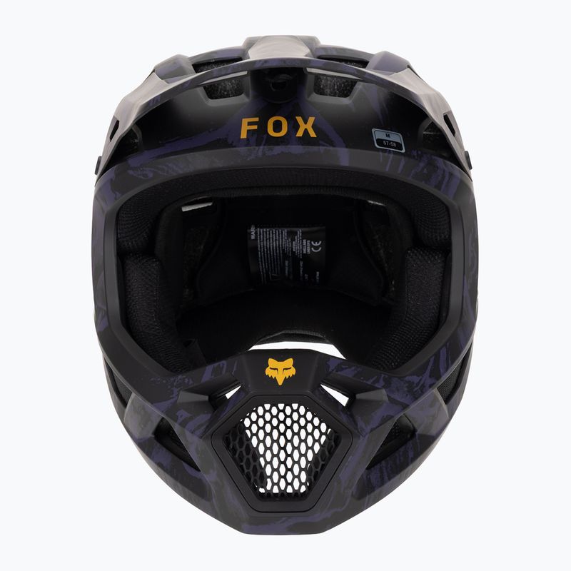 Kask rowerowy Fox Racing Rampage Img Print plum 2