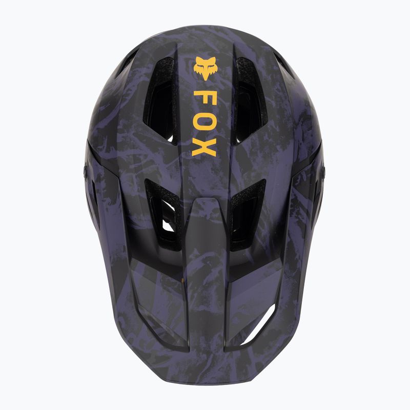 Kask rowerowy Fox Racing Rampage Img Print plum 6