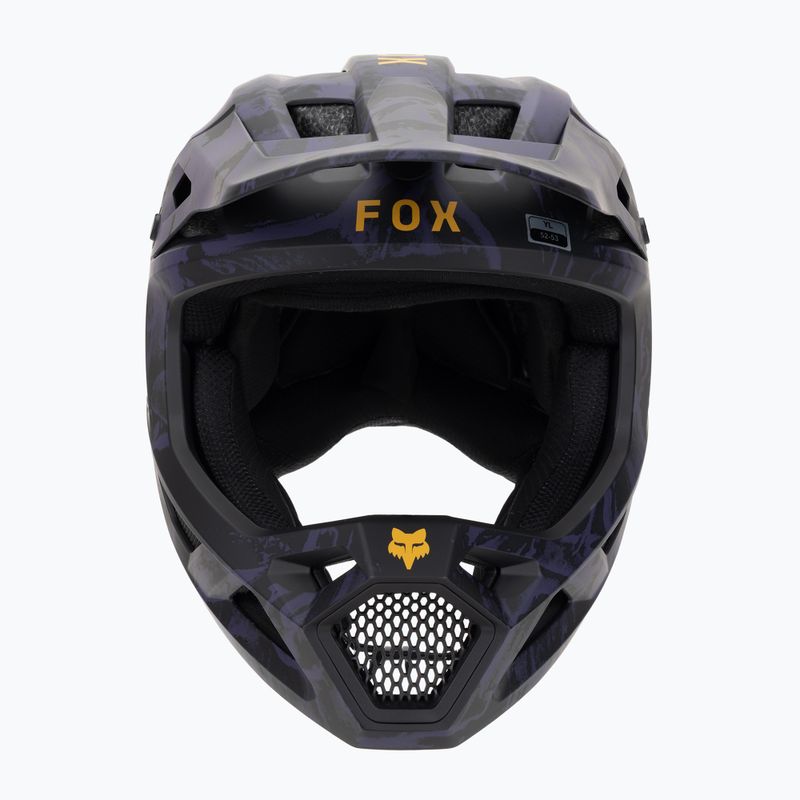 Kask rowerowy dziecięcy Fox Racing Rampage Image Print Jr plum 2