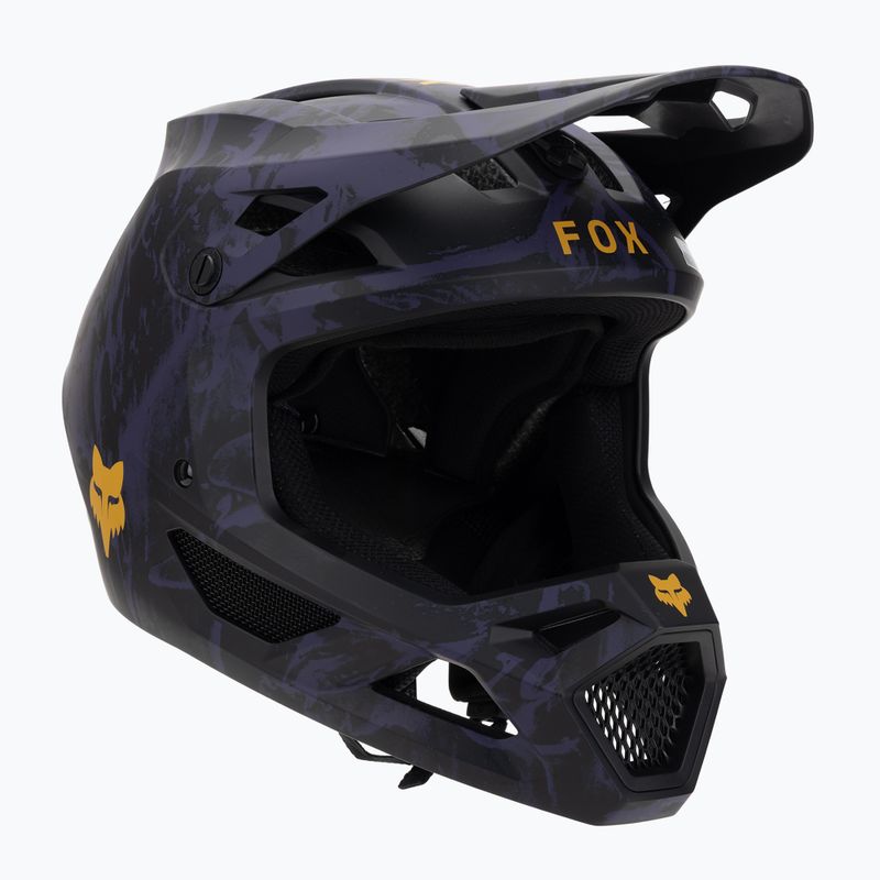 Kask rowerowy dziecięcy Fox Racing Rampage Image Print Jr plum 8