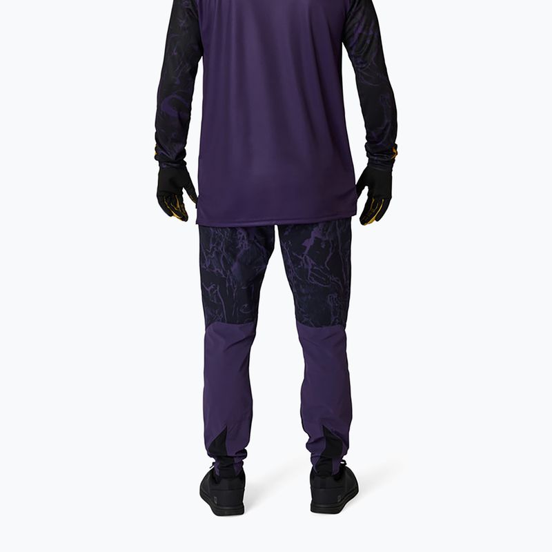 Longsleeve rowerowy męski Fox Racing Ranger Image Print plum 2