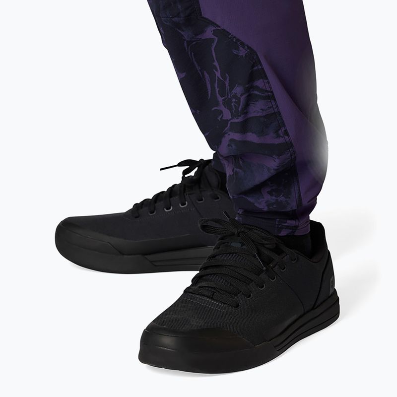 Spodnie rowerowe męskie Fox Racing Ranger Image Print plum 3