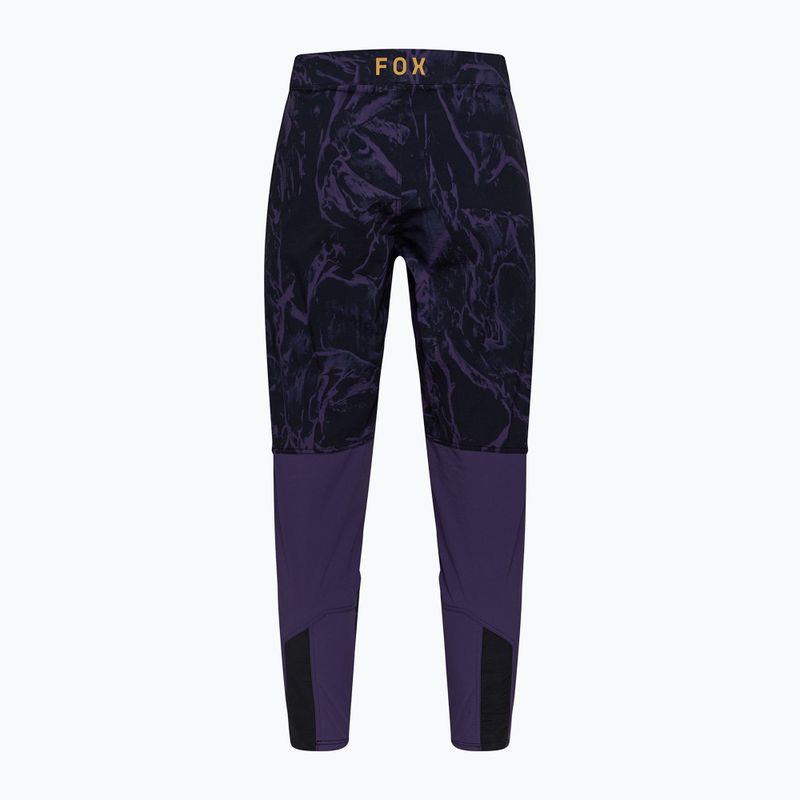 Spodnie rowerowe dziecięce Fox Racing Ranger Image Print plum 2