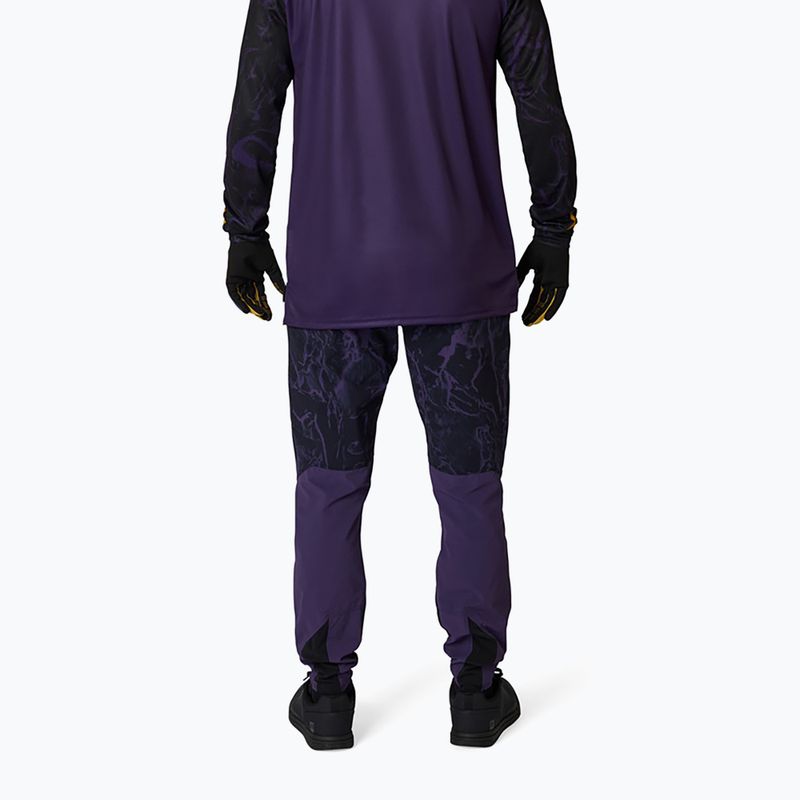 Longsleeve rowerowy dziecięcy Fox Racing Ranger Image Print Jr plum 2