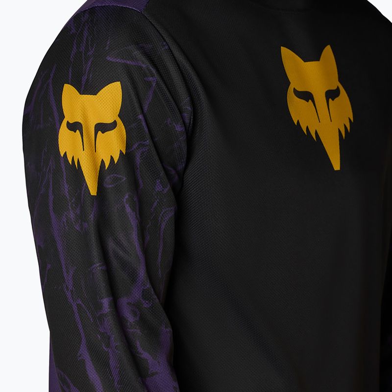 Longsleeve rowerowy dziecięcy Fox Racing Ranger Image Print Jr plum 4