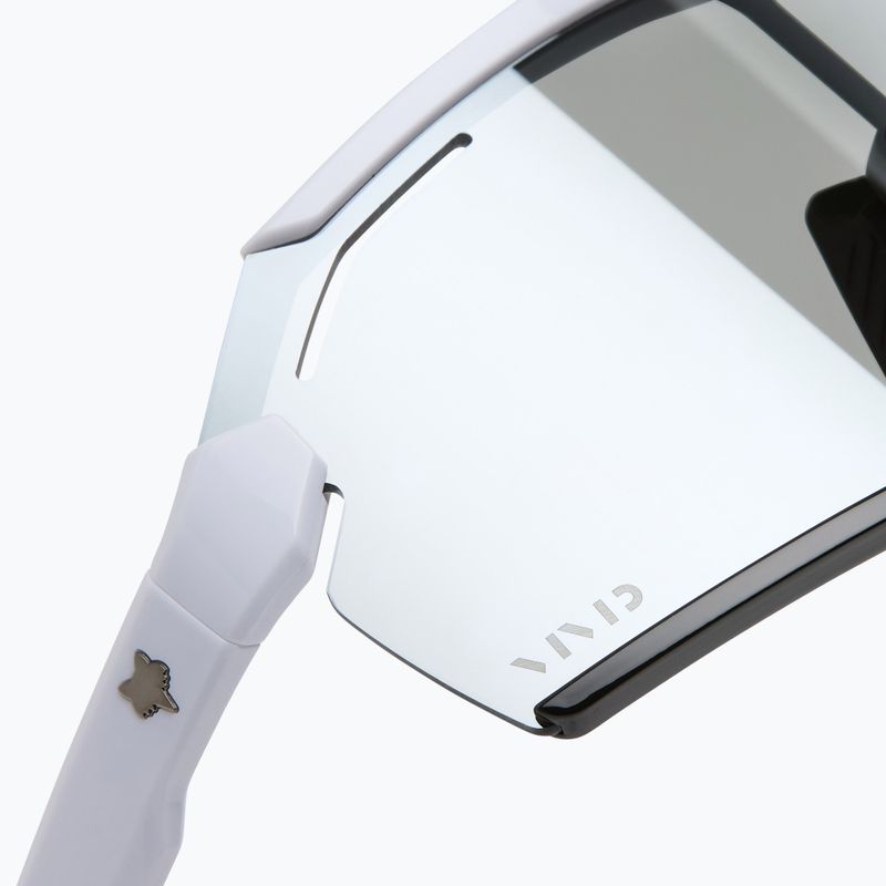 Okulary przeciwsłoneczne Fox Racing Vue Vivid white/black/clear 6