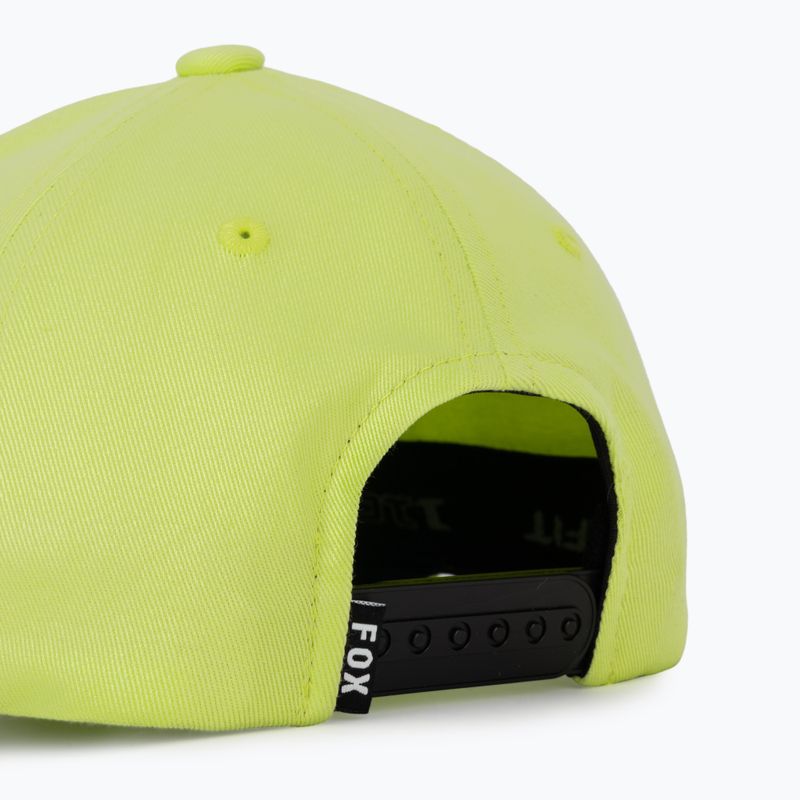 Czapka z daszkiem dziecięca Fox Racing Fox Head 110 Snapback Jr wild lime 4
