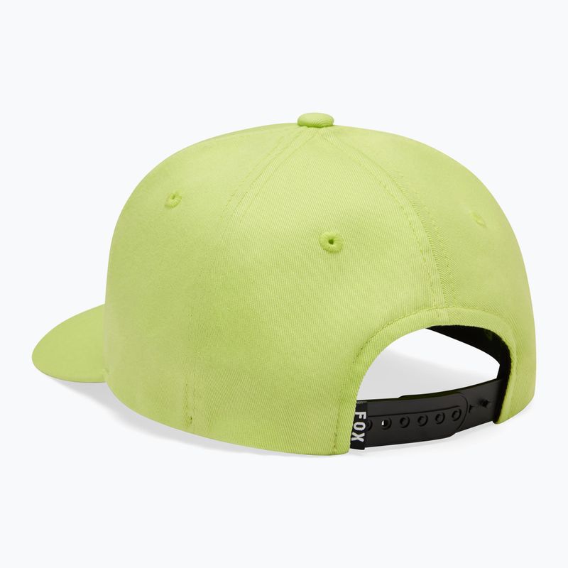 Czapka z daszkiem dziecięca Fox Racing Fox Head 110 Snapback Jr wild lime 2