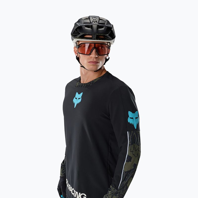 Longsleeve rowerowy męski Fox Racing Defend Thermal Lunar black 3