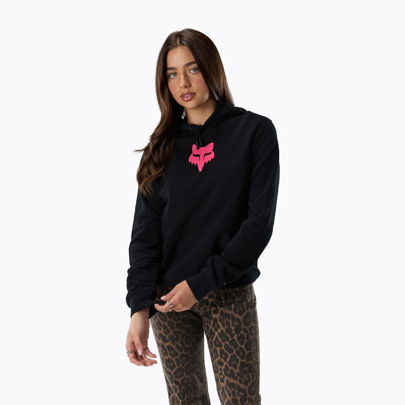 Bluza damska Fox Racing Fox Head Fleece Pullover black/pink